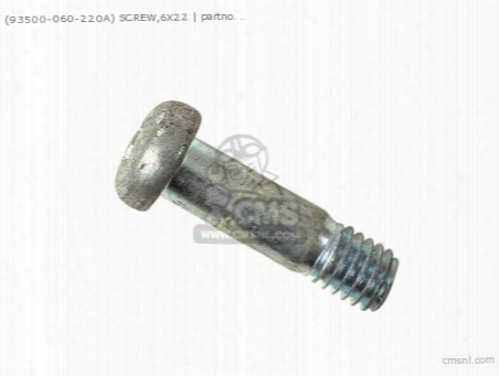(93500-060220a) Screw,6x22