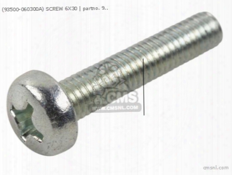 (93500-060300a) Screw 6x30