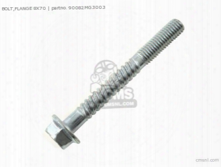 Bolt,flange 8x70