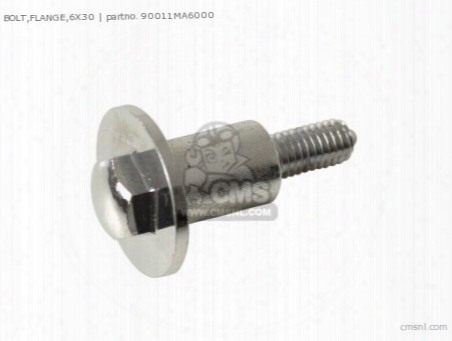 Bolt,flange,6x30