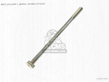 Bolt,hs.6mm