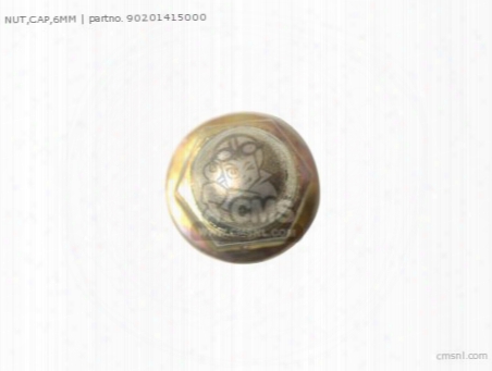 Nut,cap,6mm
