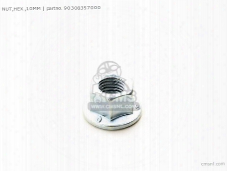 Nut,hex.,10mm