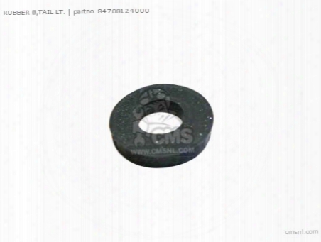 Rubber B,tail Lt.