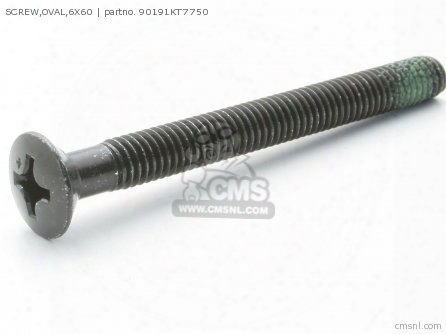 Screw,oval,6x60