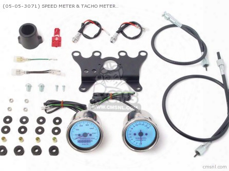 (05-05-3071) Speed Meter & Tacho Meter Kit (led Type) 12v Monk