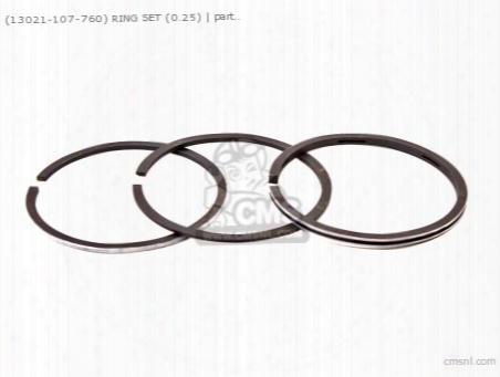 (13021107760) Ring Set (0.25)