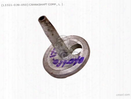 (13321-039-050) Crankshaft Comp., L.