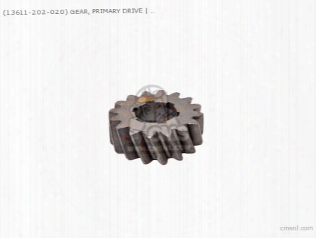 (13611-202-020) Gear Primary Dr