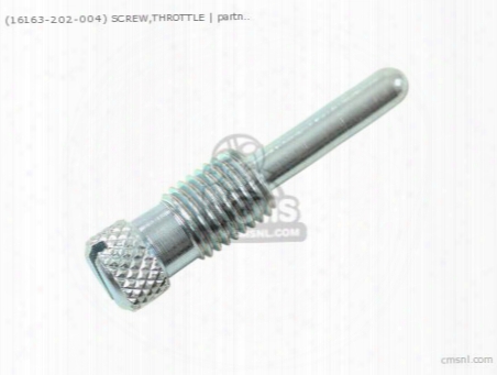 (16163202004) Screw Throttle