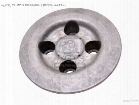 (22351-200-010) Plate, Clutch Pressure