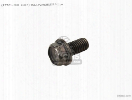 (957010801607) Bolt,flange,8x16