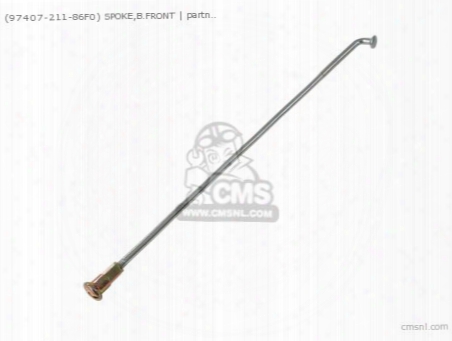 (9740721186f0) Spoke,b.front