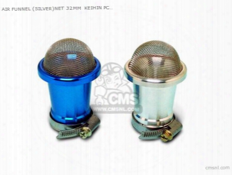 Air Funnel (silver)net 32mm Keihin Pc18-20