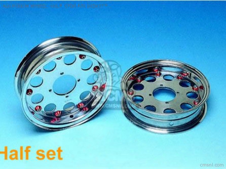 Aluminum Wheel Half (for F/r Disk)**** Monkey ,gorilla 10 In