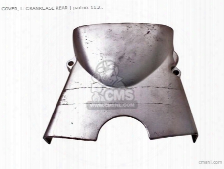 Cover, L. Crankcase Rear
