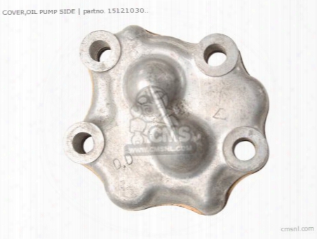 Cover,oil Pump Side