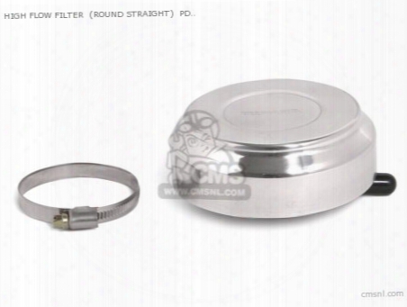 High Flow Filter (round Straight) Pd22/vm26 (alcover /108mm/42mm