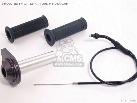 Involutes Throttle Kit (gun Metal/710mm) Pc18/20,pd22,pe24/28,vm