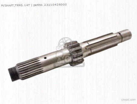 M/shaft,trns. 14t