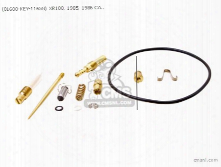 (01600-key-1165n) Xr100, 1985, 1986 Carb. Repair Kit