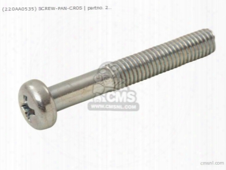 (220aa0535) Screw-pan-cros