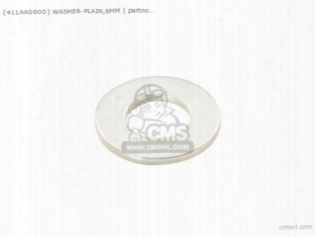 (411aa0600) Washer-plain,6mm