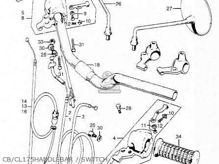(45450-283-600) Cable,fr.brake