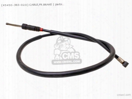 (45450383020) Cable,fr.brake