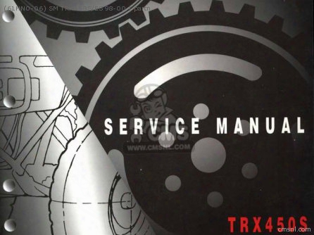 (61hn006) Sm Trx450s/es 98-00