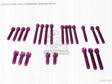 (92000-rrp-000) Universal Engine Boltkit, Lightweight, Purple