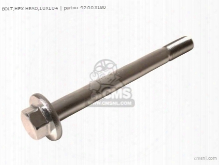Bolt Hex Head,10x104