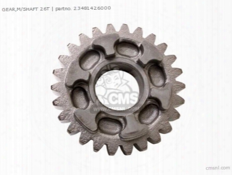 Gear,m/shaft 26t