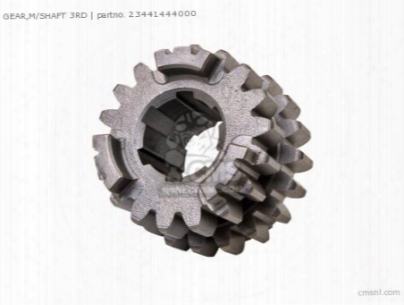 Gear,m/shaft 3rd