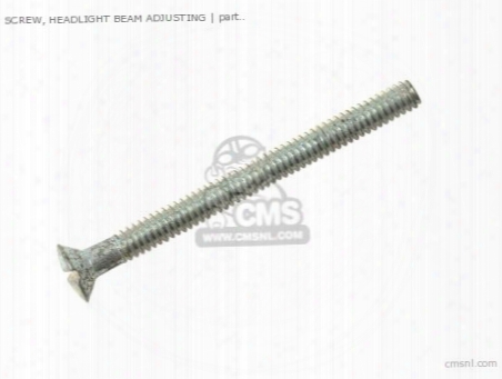 Screw, Headlight Beam Adjusting
