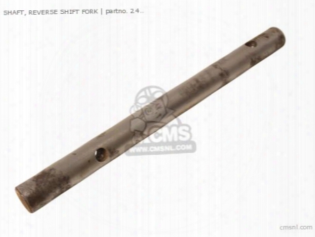 Shaft, Reverse Shift Fork
