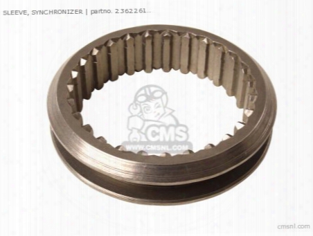 Sleeve, Synchronizer