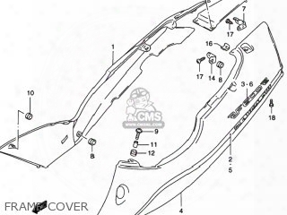 (47110-21e00) Cover Assembly,frame,right