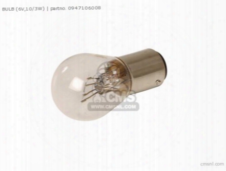 Bulb(6v10/3w,stanley,a4854h)
