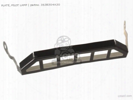 Plate,pilot Lamp