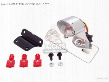(09-03-0815) Tail Lamp Kit (cat's Eye Type /clear ) 12v Monkey