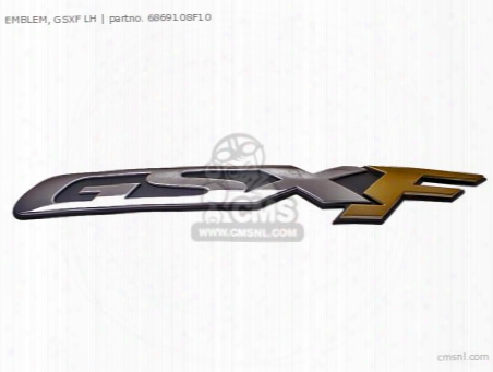 Emblem,cowling Side,gsxf,l