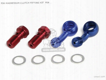 For Magnesium Clutch Fitting Kit For Slim Line Hose Type-1/2