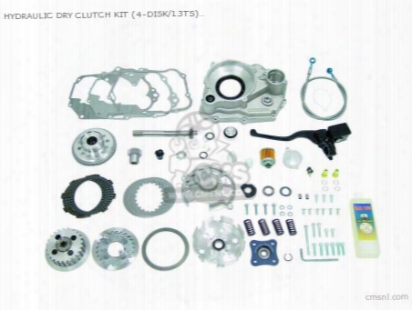 Hydraulic Dry Clutch Kit (4-disk/13ts) 6/12v Monkey ?gorilla ?b