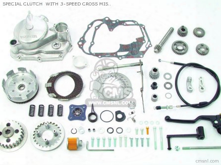 Special Clutch With 3-speed Cross Mission Kit Crf50f/xr50r?**