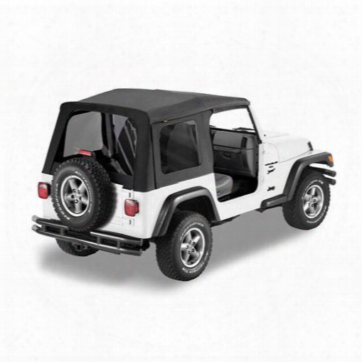 Bestop Replace-a-top Tinted Windows Denim - Jeep Wrangler Tj Soft Tops