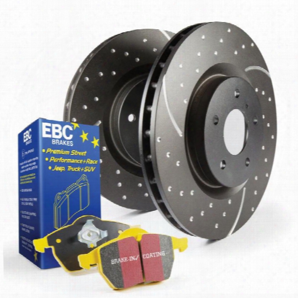 Ebc Brakes Ebc Brakes S5 Kits Yellowstuff And Gd Rotors - S5kr1222 S5kr1222 Disc Brake Pad And Rotor Kits