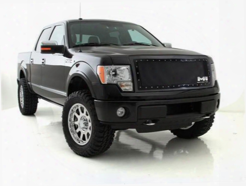 2008 Ford F-150 Smittybilt M1 Black Mesh Grille