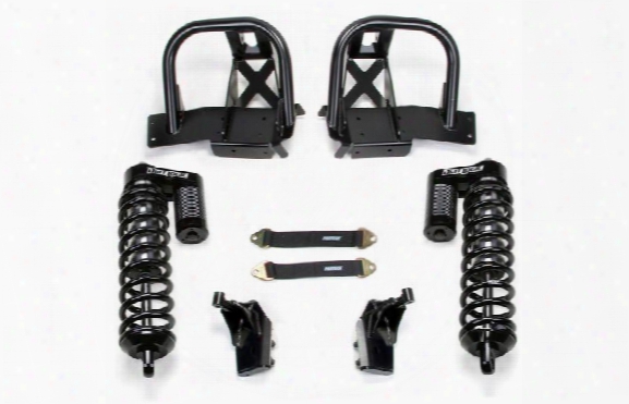 2010 Ford F-250 Super Duty Fabtech 10 Inch Front Dirt Logic Ss 4.0 Coilover Conversion Lift Kit