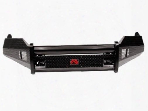 2013 Dodge 1500 Fab Fours Black Steel Replacement Bumper